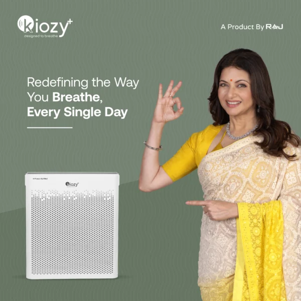 Second image of Kiozy EPI 270 Air Purifier for Home | H13 HEPA | 300 m³/h CADR | Slim Design